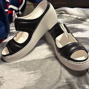 Fly London sandals wore one time